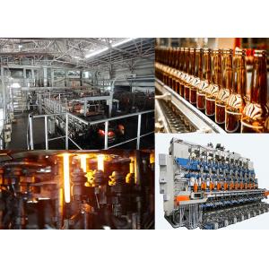 Small Amber Bottle Glass Bottle Production Machine Pharmaceutical Usage