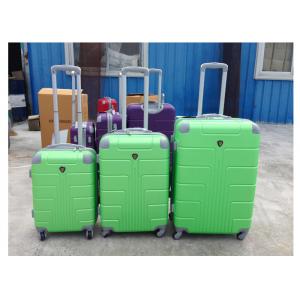 China ABS Colorful Hard Case Spinner Luggage Sets With 4 Single Universal Wheel supplier