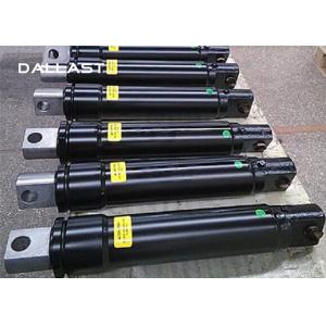 China Single Acting Hydraulic Ram Chrome Welded Piston Type , Hydraulic Oil Cylinder supplier