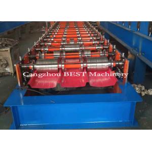 China Selflock Aluminium 6kw Roofing Sheet Roll Forming Machine wholesale