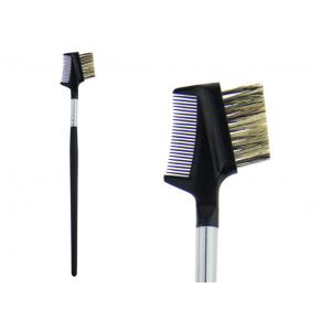 Black Synthetic Hair Eyebrow Comb Brush Professional Makeup Brush Kits