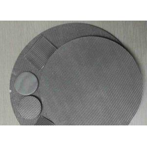 China AISI316L 2 To 300 Micron Stainless Steel Mesh Filter Discs supplier