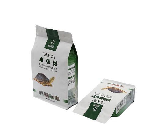 Laminated Material Flexible Packaging Side Gusset Custom Printed Animal Tortoise