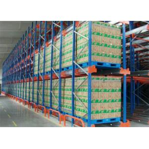 Warehouse Racking Shelves use Pallet Runner or Radio Shuttle on Pathway