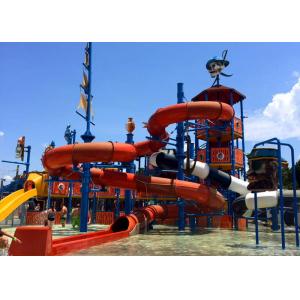 China Multi Color Water Playground Equipment 1030M Size For Water Amusement Park supplier