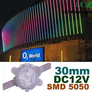 China 30mm DC12V RGB LED Pixel Module Full Color For Building Decoration supplier