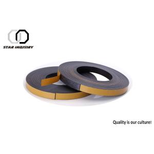 Isotropic Rubber Magnet Strips Custom Shape Multipurpose With 3M Adhesive