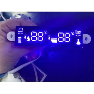 Customize 4 Digit 7 Segment LED Display Blue Color Common Anode For Smart Toilet