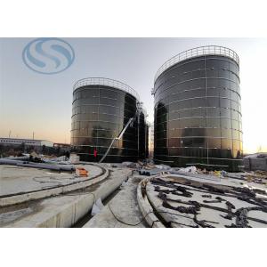 Wansheng Glass Lined Waste Water Storage Tank 25000m3 Large Capacity