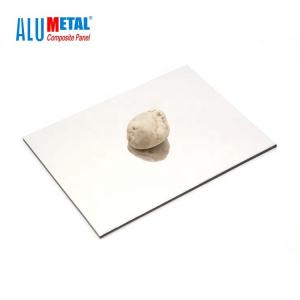China 4mm Reflective Aluminium Composite Mirror Sheet 1570mm Alloy 1100 supplier
