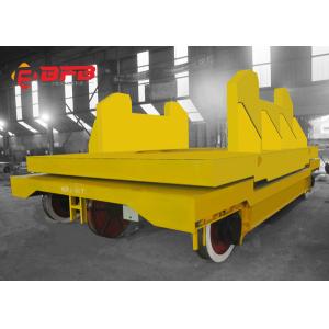 China 12T Railway Motorized Transfer Trolley Flat Cargo Carriage supplier