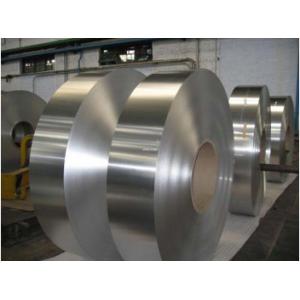 China Thickness 0.10-3.0mm Aluminium Foil Strip , Brushed Aluminum Strips For Multilayer Pipe supplier