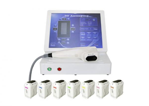 Portable 11 Lines hifu ultrasound machine 3D Hifu Beauty Treatment 10000 Shots