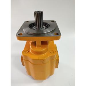 Cast Iron Excavator Spare Parts Yellow Color Hydraulic Steering Pump