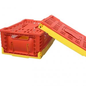 China PP Warehouse Collapsible Crate for Easy Storage and Transportation Various Colors supplier