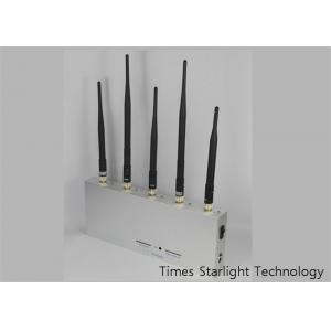 China Simple WiFi Bluetooth Wireless Video Cell Phone Signal Jammer Blocker Device supplier
