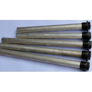 China Tiges d'anode extrudées rondes pour chauffe-eau, tige d'anode en aluminium pour chauffe-eau, tige d'anode pour traitement de chauffe-eau se sacrifie pour prévenir la corrosion à l'intérieur du réservoir supplier