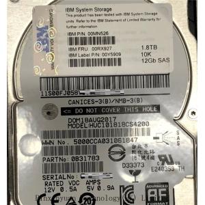 China Disco rígido do servidor do IBM 00RX927 Sata, disco rígido HS HDD 00MN526 do servidor de 1.8TB 12GB SAS 2,5 supplier