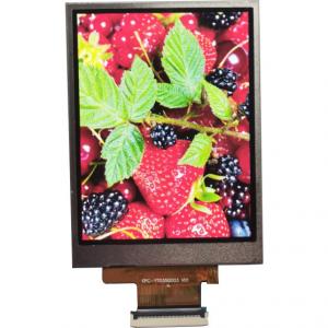 3.5" 300cd/M2 Industrial TFT Display 18 Bit RGB Interface For POS Device