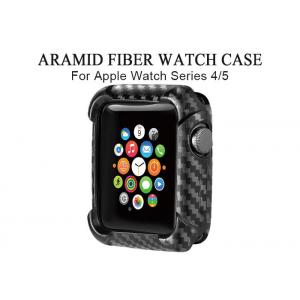 Black Color Aramid Fiber Apple Watch Protective Case