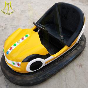 China Hansel amusement park games fiberglass kids electronic bumper car for sale supplier