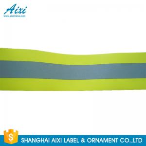 China Printed Retro Fire Resistant Reflective Fabric Tape For FR Safety Workwear supplier