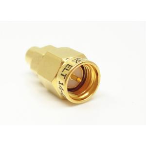 Gold Plated 6GHz SMA Male to MCX Female RF Coaxial Adapter Connector