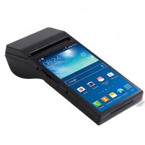 China Android System Handheld Terminal POS System with 80mm Printer and NFC WIFI BT Support supplier