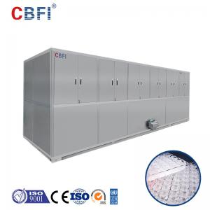 China Automatic 10 Tons Cube Ice Maker 304 Stainless Steel For Completed Frame supplier