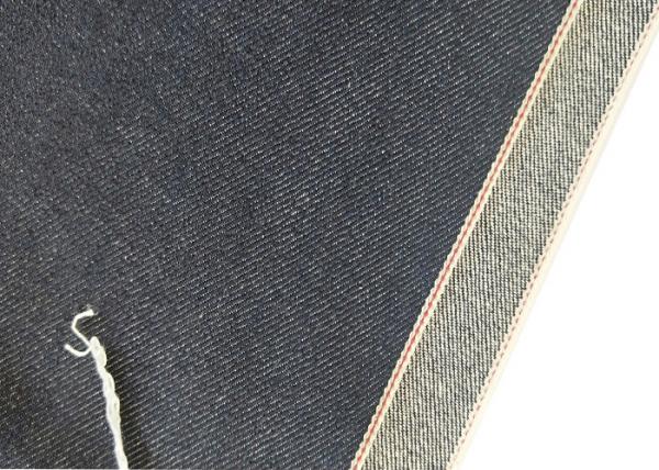11.43oz 36.7 Inches Indigo Selvedge Denim 68*48 Jeans Fabric W190202 Durable