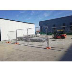 China Portable 60g/M2 Galvanised Temporary Security Fence 2.1m High supplier