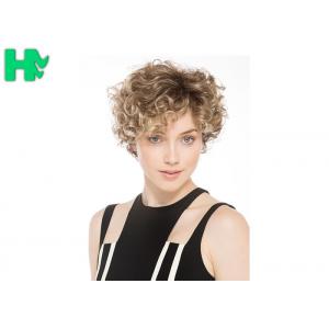 China Hot Selling Short Wave Hair High Quality Synthetic Hair Wigs Full Cap supplier