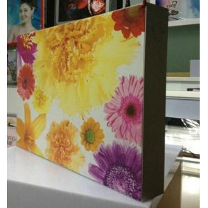 Square / Rectangle Slim Backlit Textile Light Box Full Color Free Standing Type