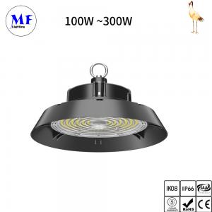 China High Power IP65 LED UFO High Bay Light Waterproof 100W-300W For Supermarket Workshop Underground Parking Lot supplier