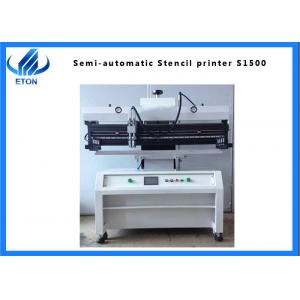 Semi-Automatic stenci pinter machine in SMT production line with led light