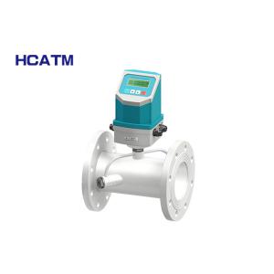 China Ultrasonic Portable Flow Meter Transducer With Backlit LCD Display supplier