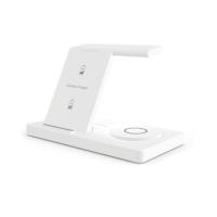 Energy-Saving LED Night Light Multifunctional Wireless Charger With Overvoltage Protection Plastic Body