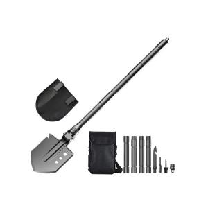 Aluminum Alloy Folding Multi Purpose Survival Shovel 76cm