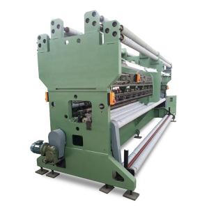 China Computerized Raschel Warp Knitting Machine with 3-Rollers Positive Yarn Let-Off System and E6/E7/E8/E9/E12/E14 Gauge for 135-340 Working Width supplier