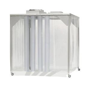 China ISO 5 Stand limpio con sistema HEPA FFU. Diseño modular y móvil para laboratorios / electrónica supplier