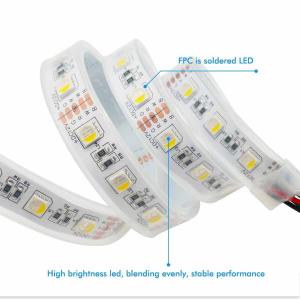 China High Quality IP20 5050 4IN1 RGBW LED Strip Light SMD 4 color led flexible light RGBWW stripe led RGBNW300leds/5M/Reel supplier