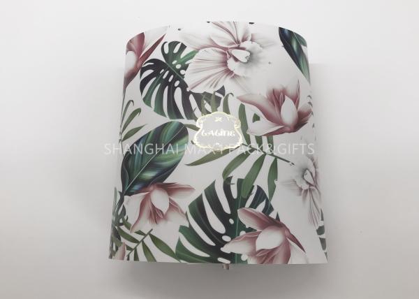 Custom Made Flat Plastic Presentation Box Blanket Wrapping High Grade Printing