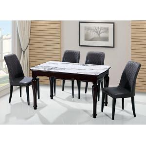 China 1.3m Wooden Dinette Table And Chairs supplier