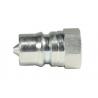 Zinc Plated Quick Disconnect Hydraulic Couplers , Carbon Steel Hydraulic