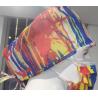 S&J Vibrant Colored Pattern Printed Disposable Surgical Cap Nonwoven Straps Tied