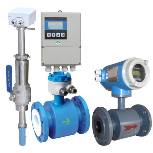 digital electromagnetic flow meter battery operated