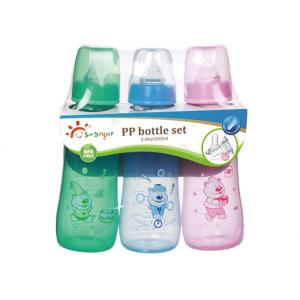 China Phthalate Free 250ml Standard Arc Baby Bottle Set supplier