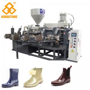 China PLC Control Plastic Shoes Making Machine For Short lady's Fashion Boots / Slipper / Sandals supplier