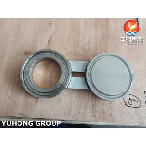 China ASTM A182 F316L Stainless Steel Figure - 8 / Spetacle Blind Flange / Line Blanks supplier