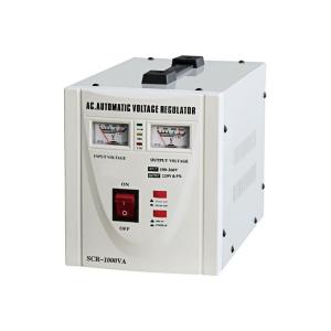 AC Voltage Stabilizer , 1000VA Relay Type Automatic Stabilizer / Voltage Regulator For Refrigerator